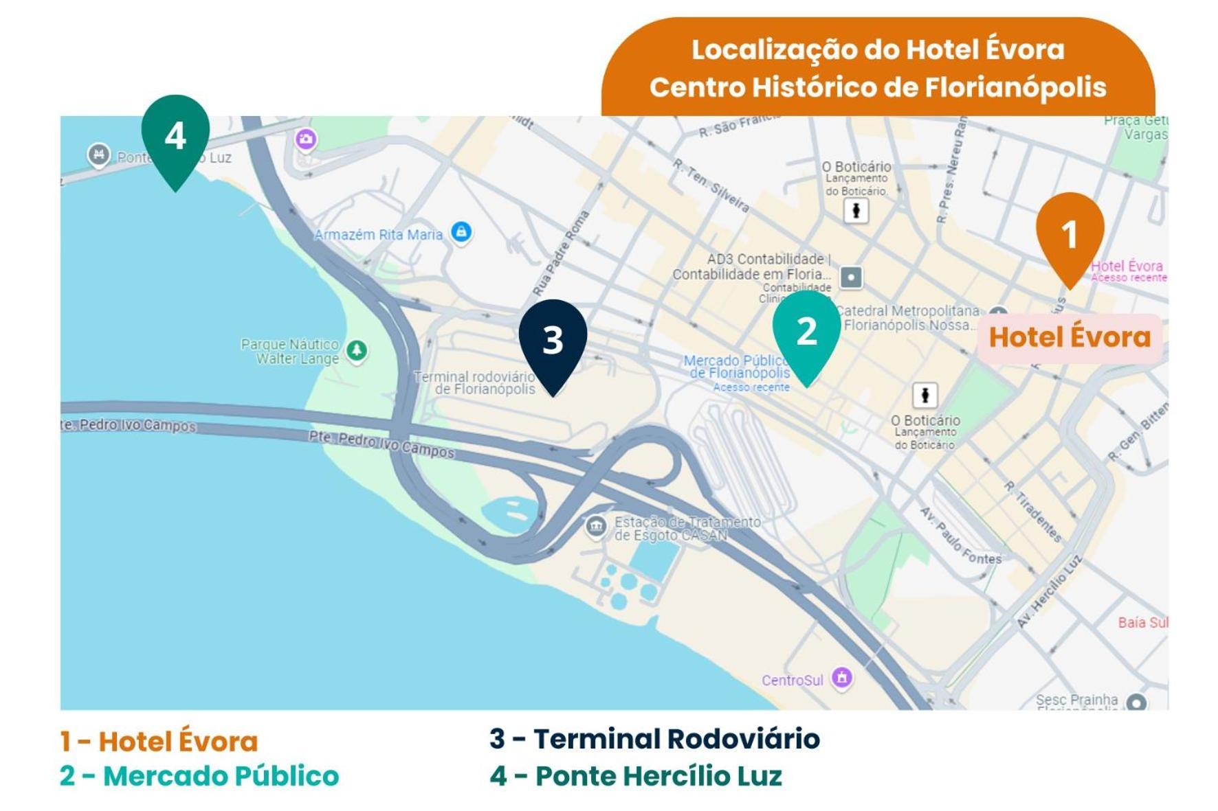 Hotel Evora By Rede Sagres Florianopolis Exterior photo